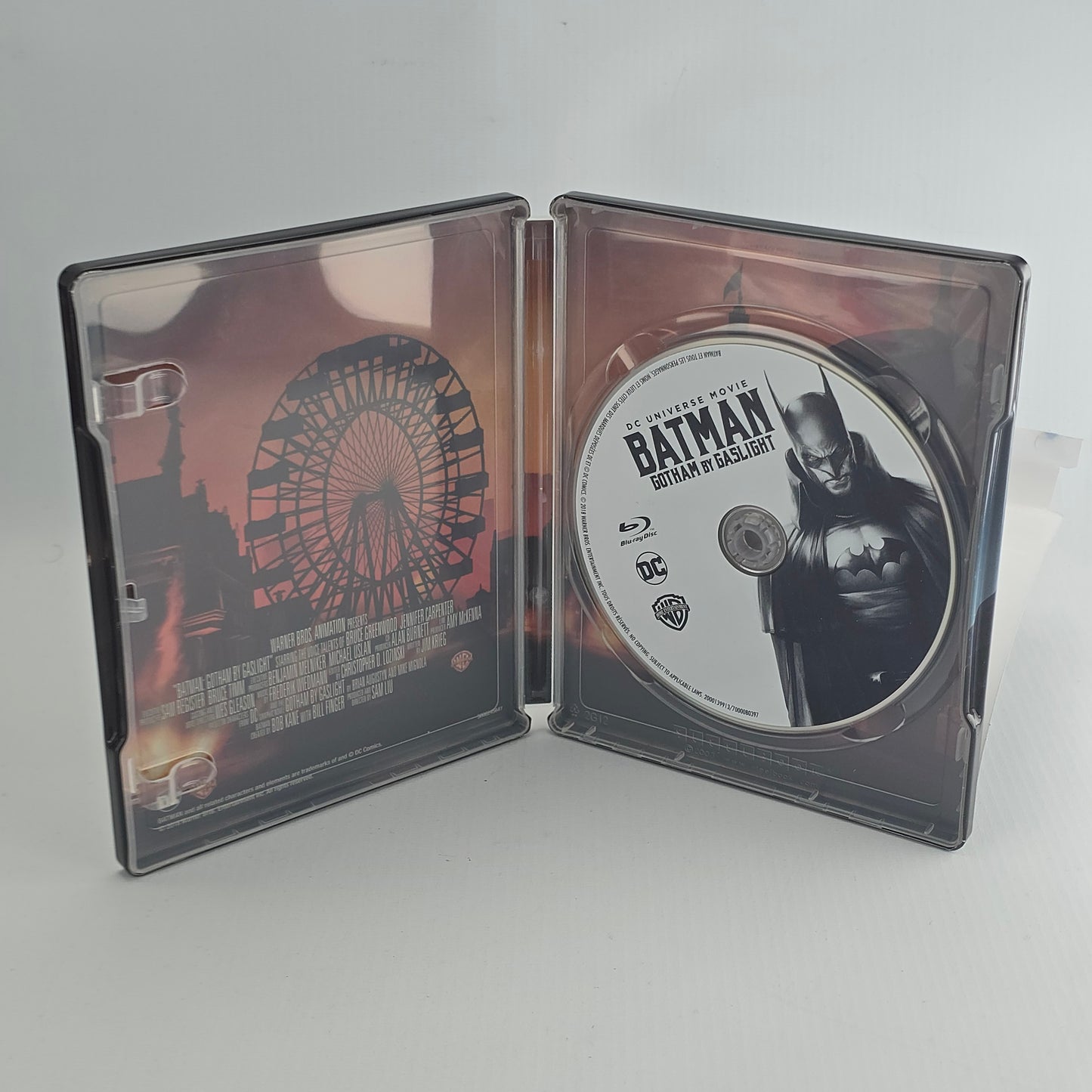 Batman: Gotham by Gaslight Blu-ray Steelbook Fnac édition Limitée Zone Libre