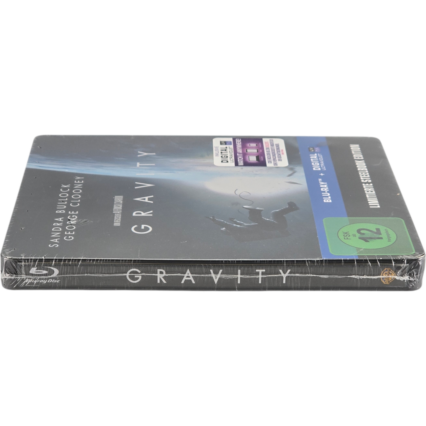 Gravity SteelBook Blu-ray Édition limitée Sandra Bullock, George Clooney Libre