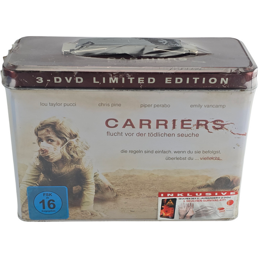 Carriers 3 x DVD Metal Box Collector's Limited Edition Zone B