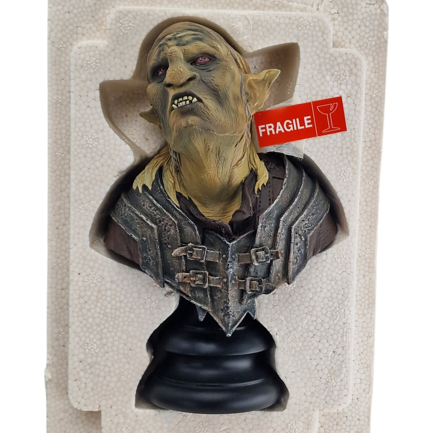 Seigneur des Anneaux Buste Resine Orc Overseer Sideshow Weta  Polystone 1/4