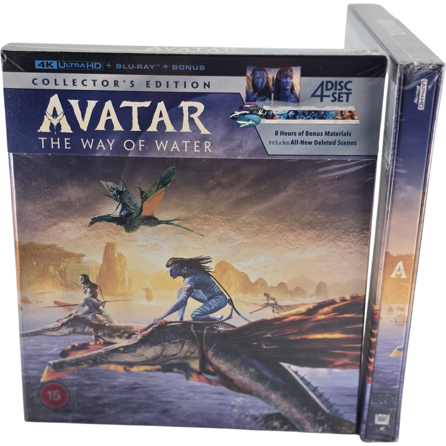 Avatar:The Way of Water DigiPack 4K HD+Blu-ray Collector's 4 Disques Libre
