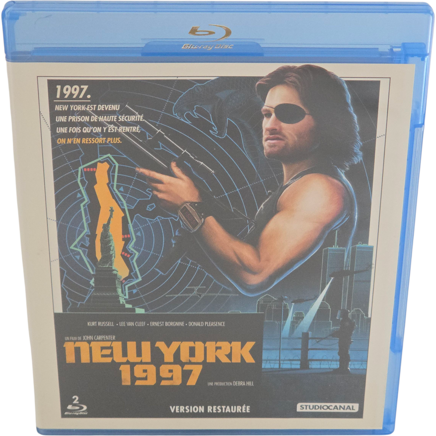 Escape from New York Blu-ray John Carpenter New-York 1997 Zone B