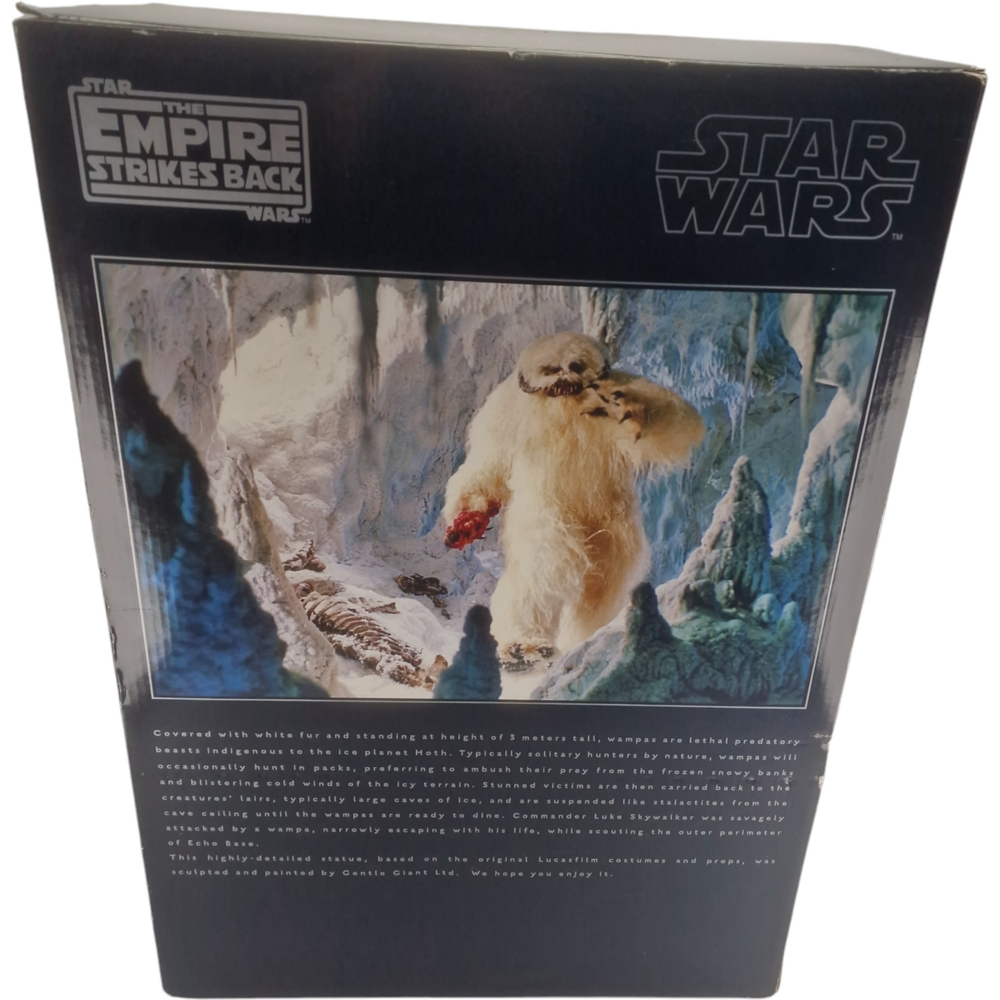 Star Wars : Gentle Giant Wampa Statue géante Résine 650 EX Limitée 28 Cm 5,2 Kg