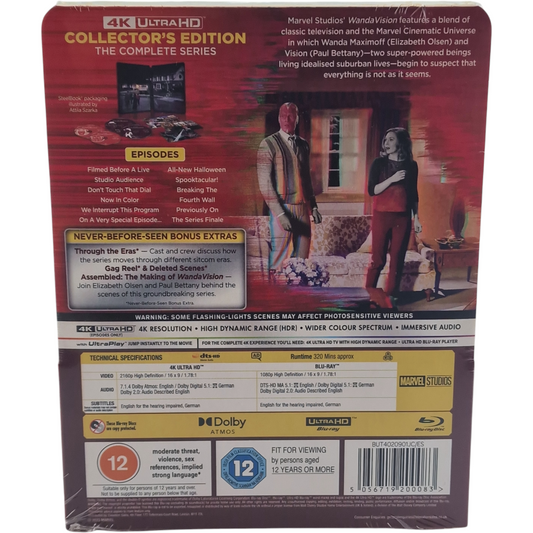 WandaVision - Série complète - SteelBook 4K Ultra HD + Blu-ray - Visuel 3