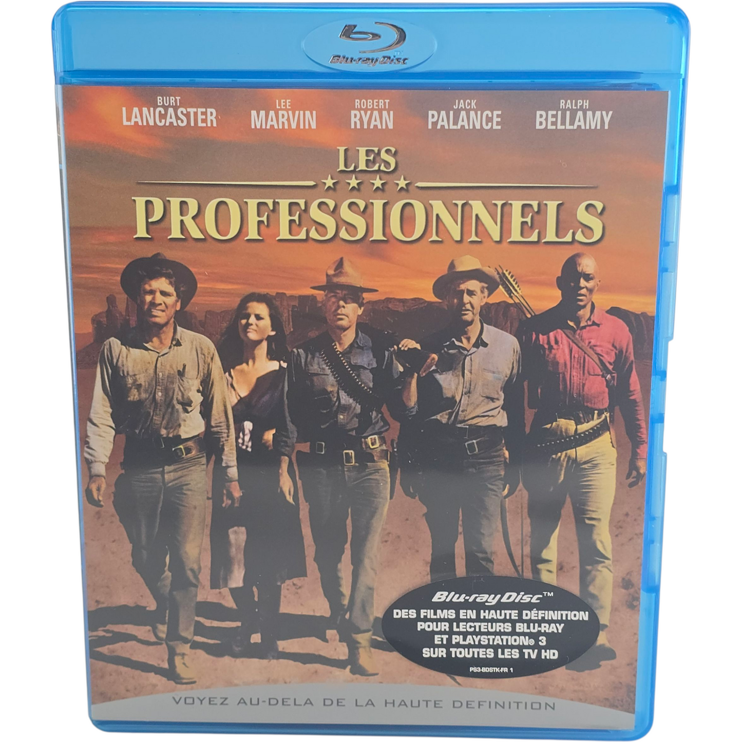 Les Professionnels Blu-ray Richard Brooks Avec Burt Lancaster Zone B