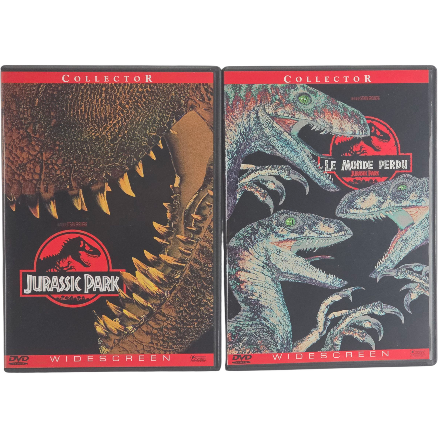 Coffret Silver Jurassic Park 2 DVD - Jurassic Park I / Jurassic Park II Region 2