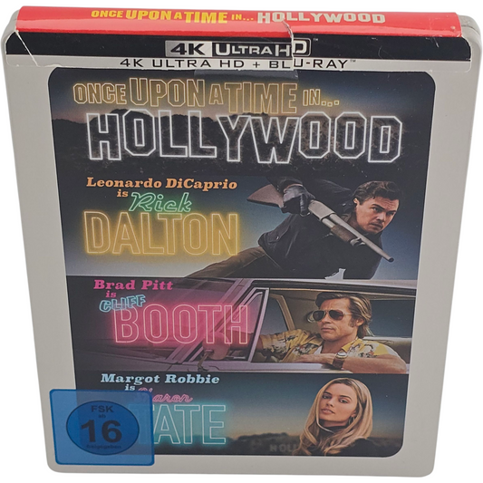 Il était une fois à Hollywood  4K Ultra HD + Blu-ray  Steelbook 2019 Zone Libre