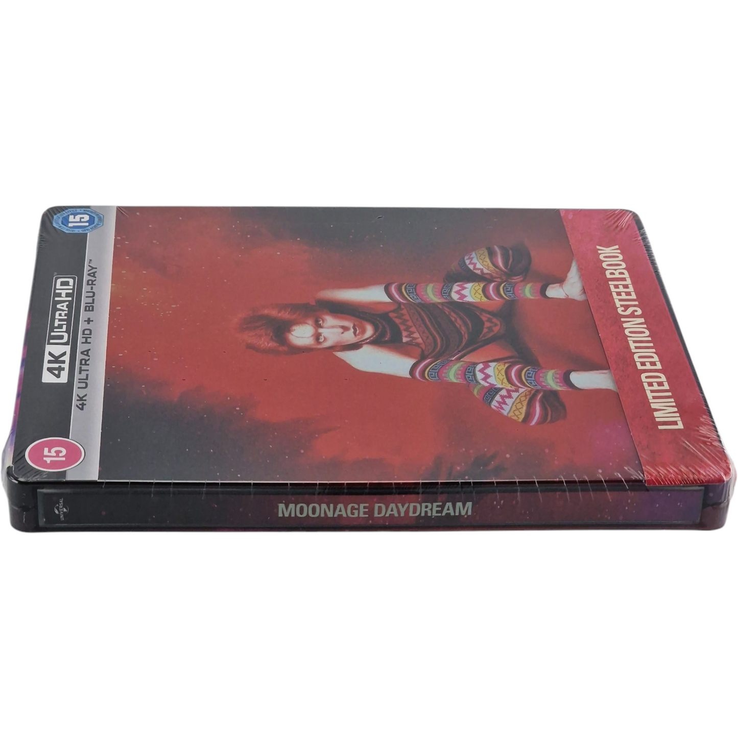 Moonage Daydream SteelBook 4K Ultra HD + Blu-ray  David Bowie 2023 Zone B