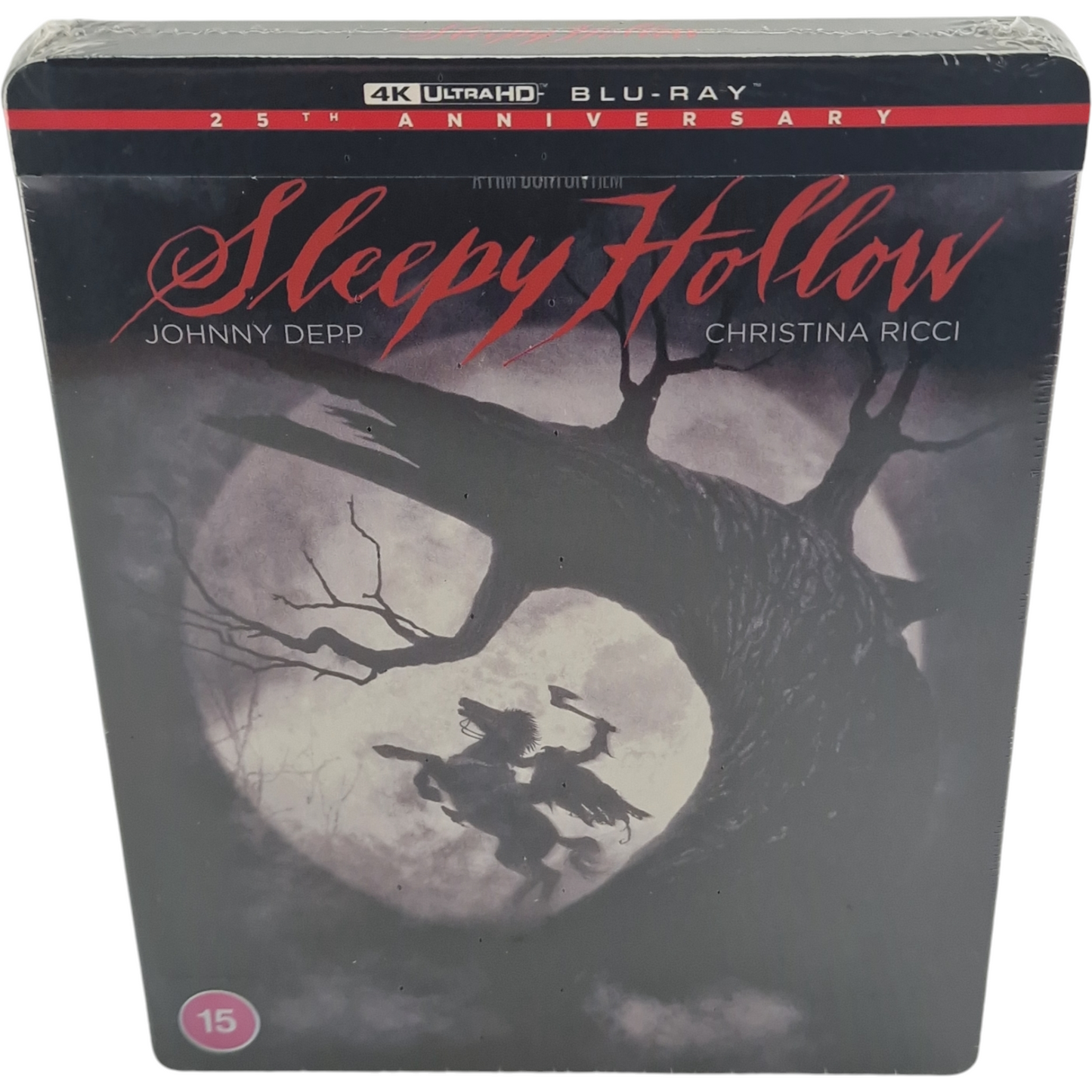 Sleepy Hollow 4K Ultra HD + Blu-ray Steelbook Johnny Depp Tim Burton 2024 Zone B
