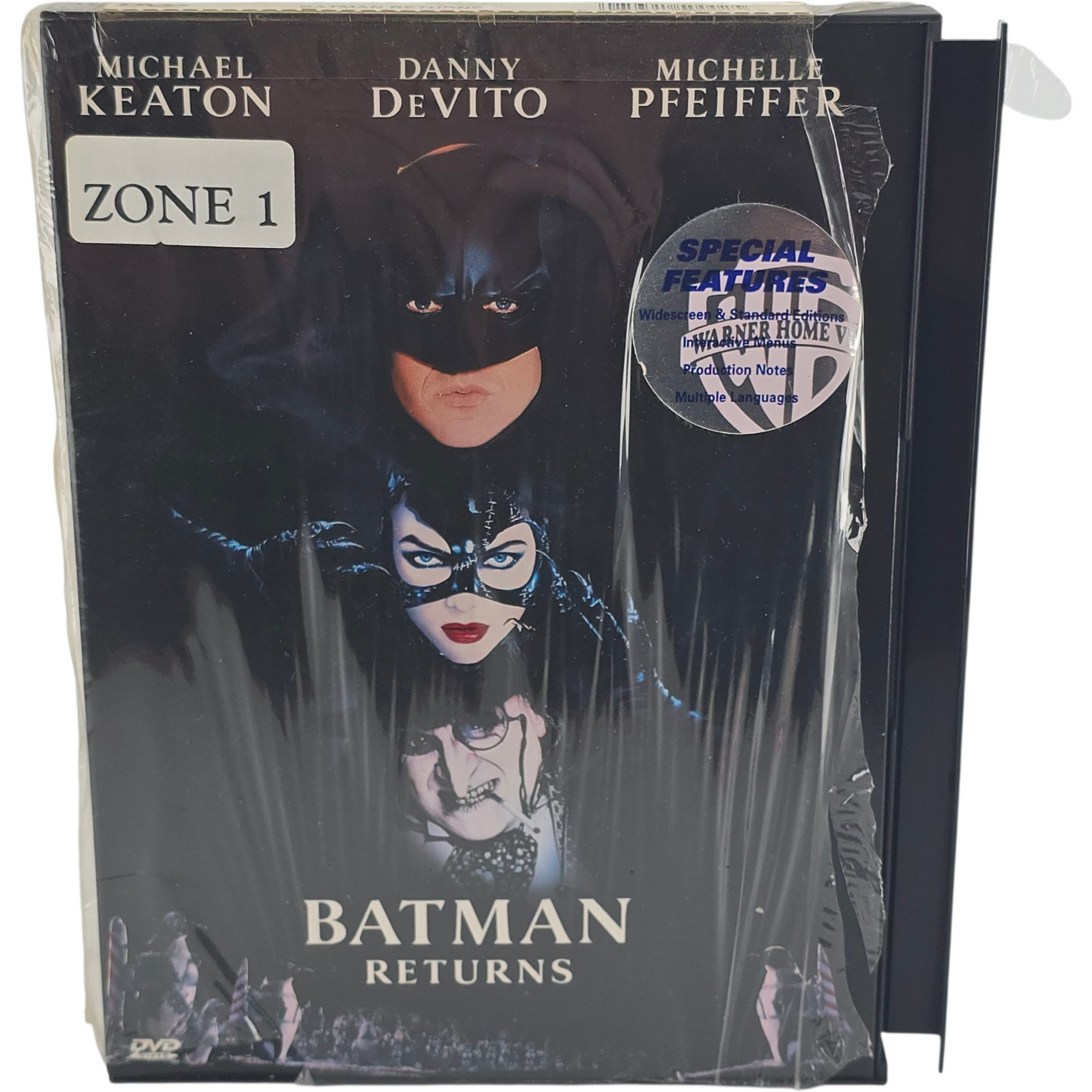 Batman Returns DVD  Snap Case Tim Burton Zone 1 US Import