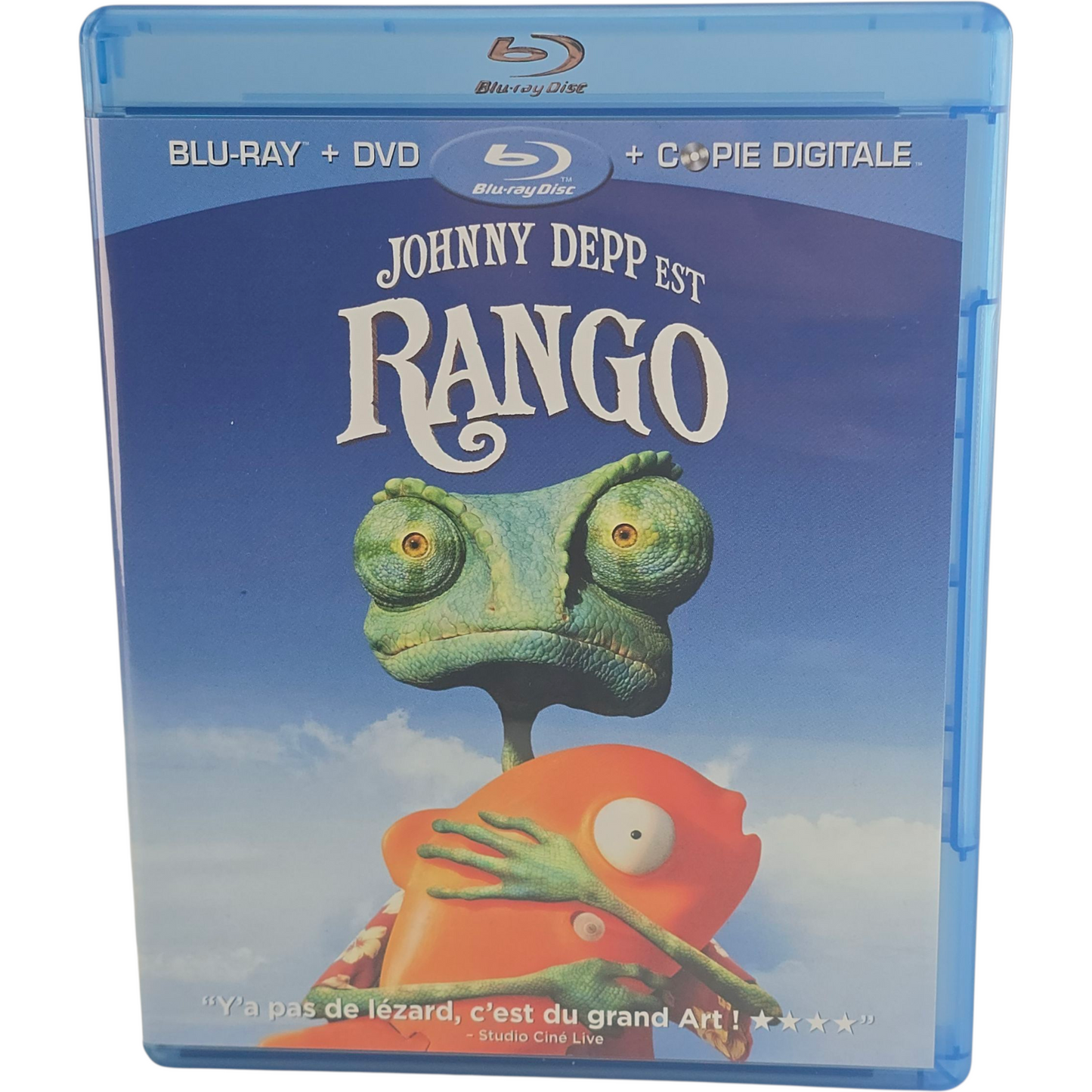 Rango  Combo Blu-ray + DVD Disney Gore Verbinski  Zone B