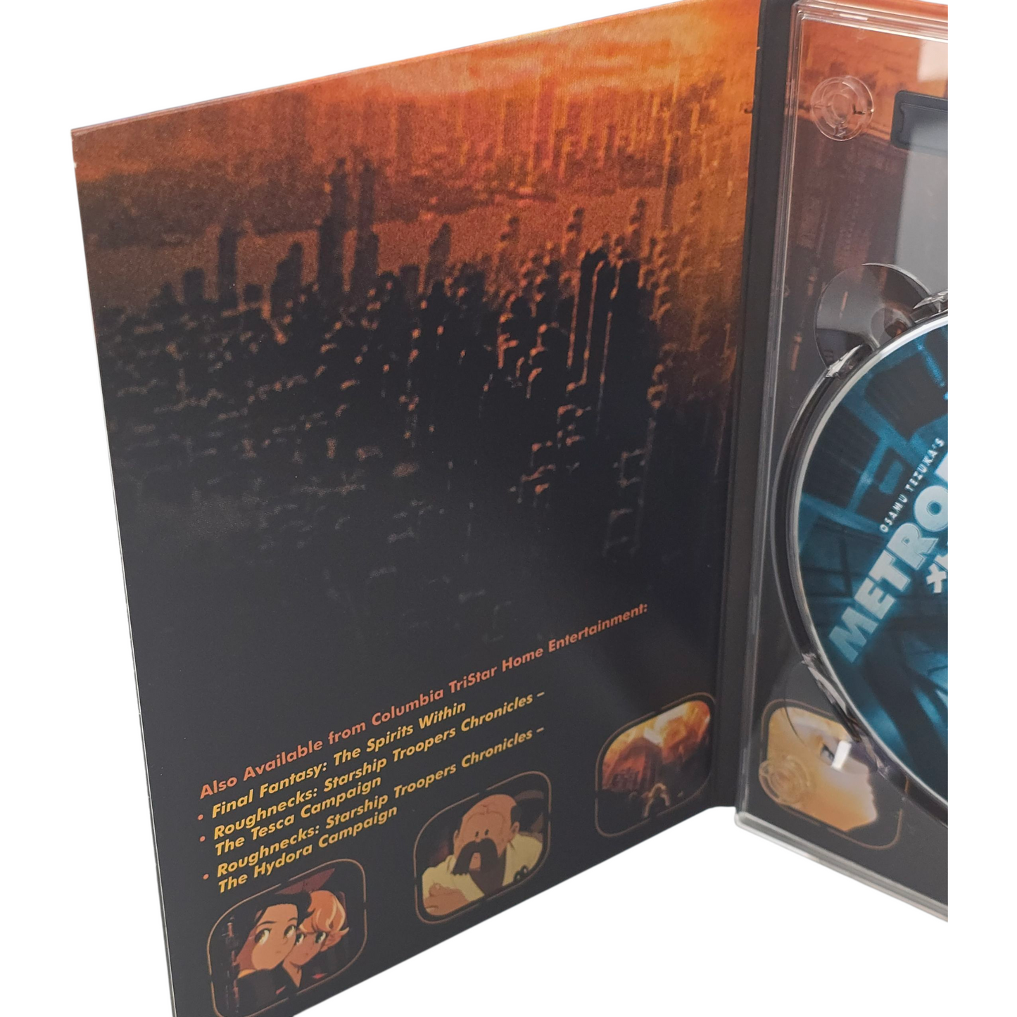 Metropolis DVD DigiPack Rintaro (Shigeyuki Hayashi) Zone 1 US Import