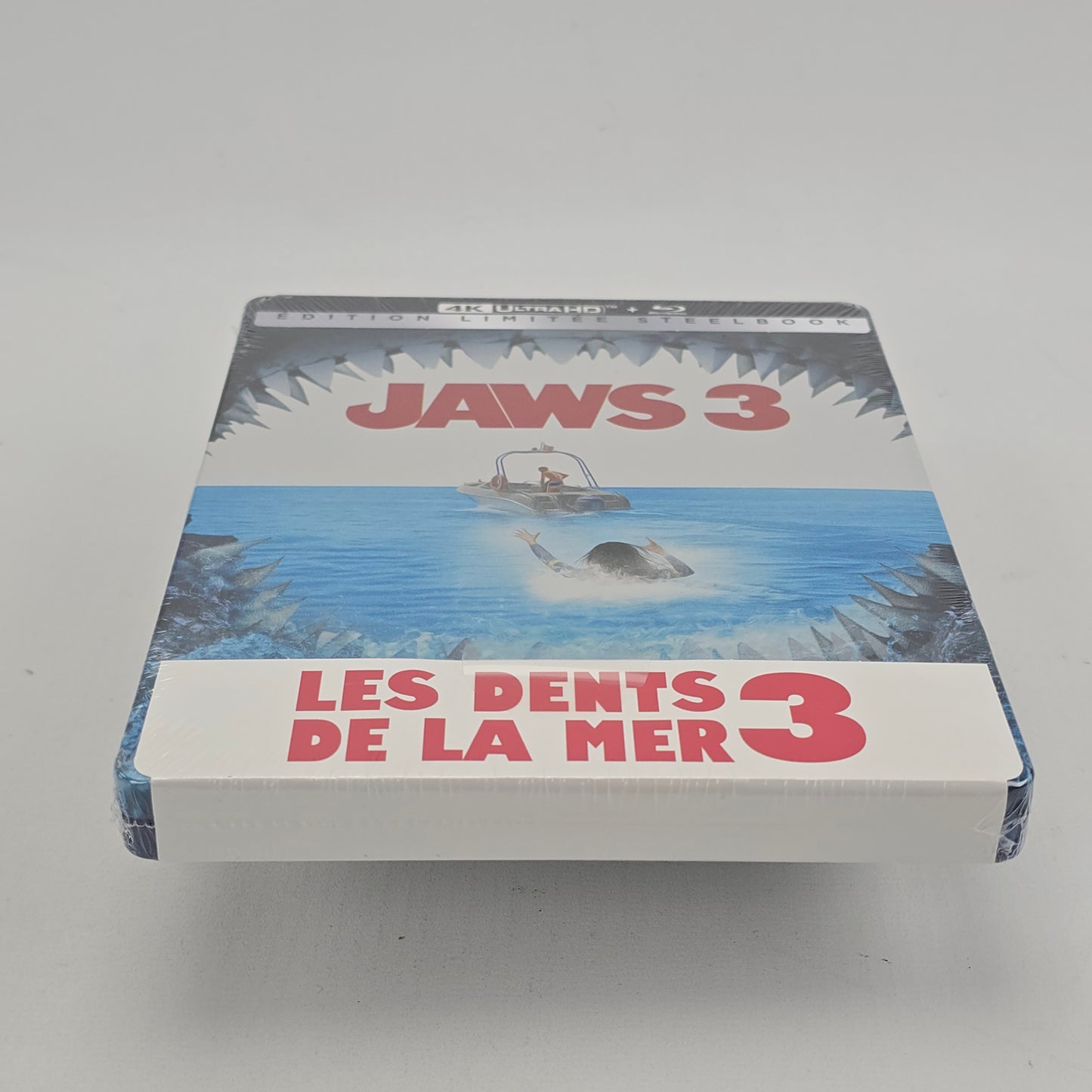 Jaws 3 SteelBook  4K Ultra HD + Blu-ray Les Dents de la mer 3 Rigion Libre