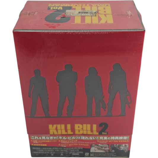 Kill Bill Vol. 2 DVD +T-shirt collector +cartes, flyer+livret Limited Japanese Box Zone 2