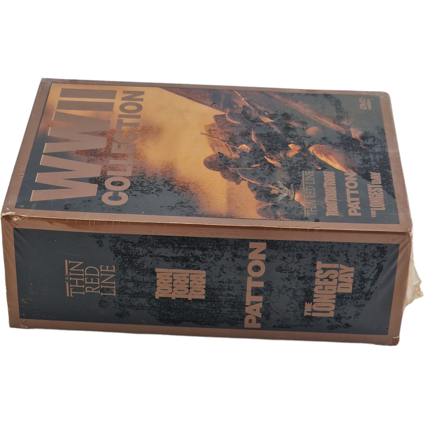 World War II Collection DVD 4 Films:Thin Red Line,Tora,Patton,Longest Day Zone A