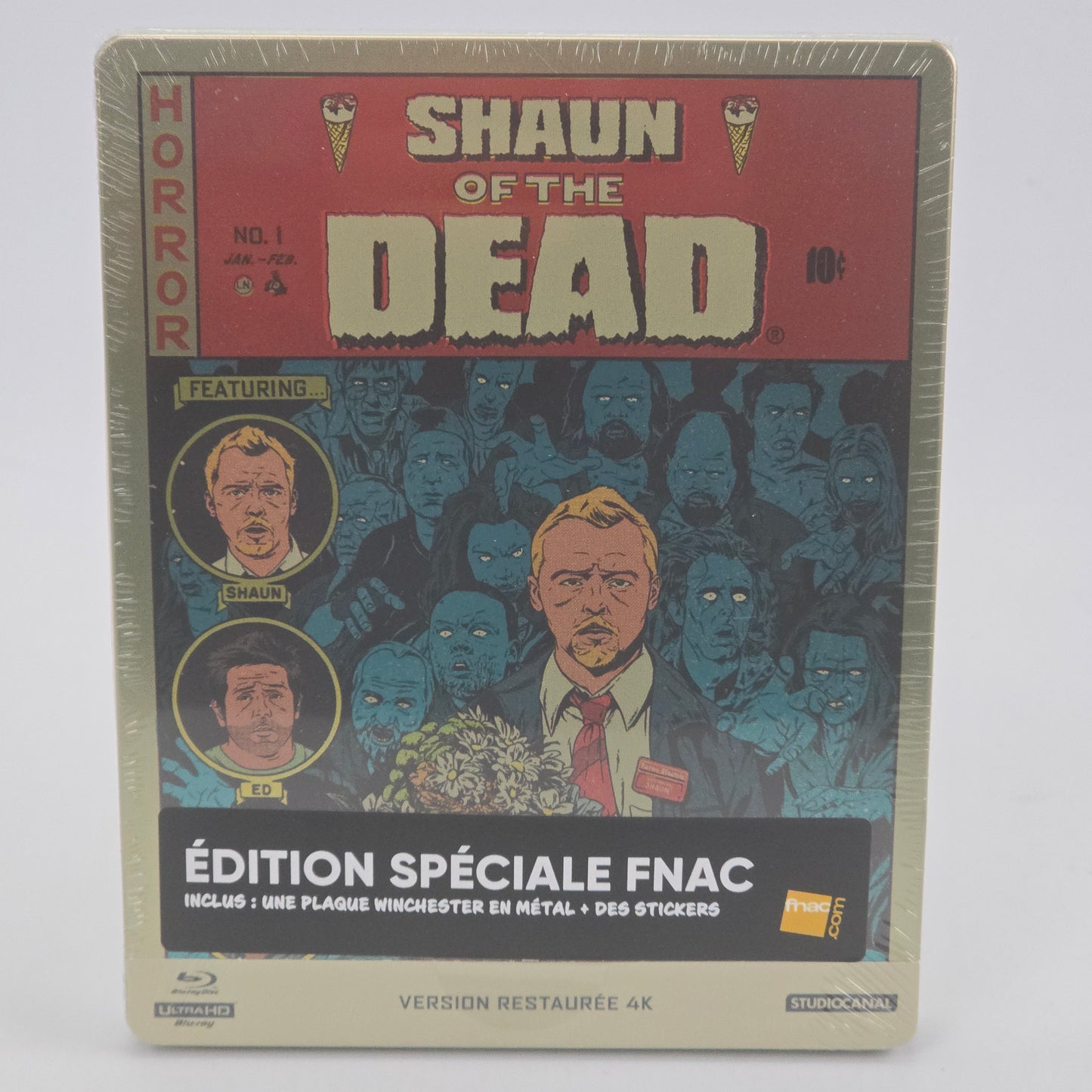 Shaun of the Dead 4K Ultra HD + Blu-ray Steelbook Édition  Limitée Fnac B