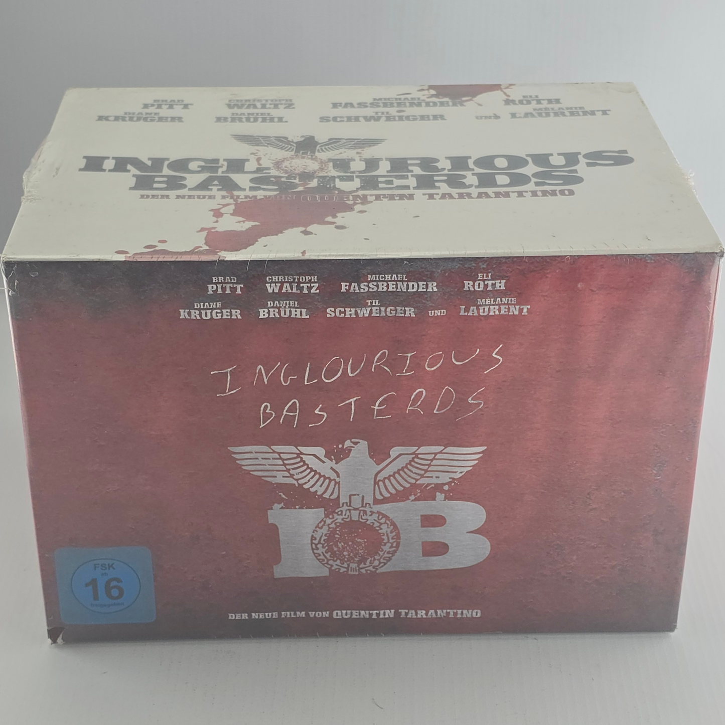 Inglourious Basterds  Collector’s Box DVD SteelBook Embossé + goodies Zone B
