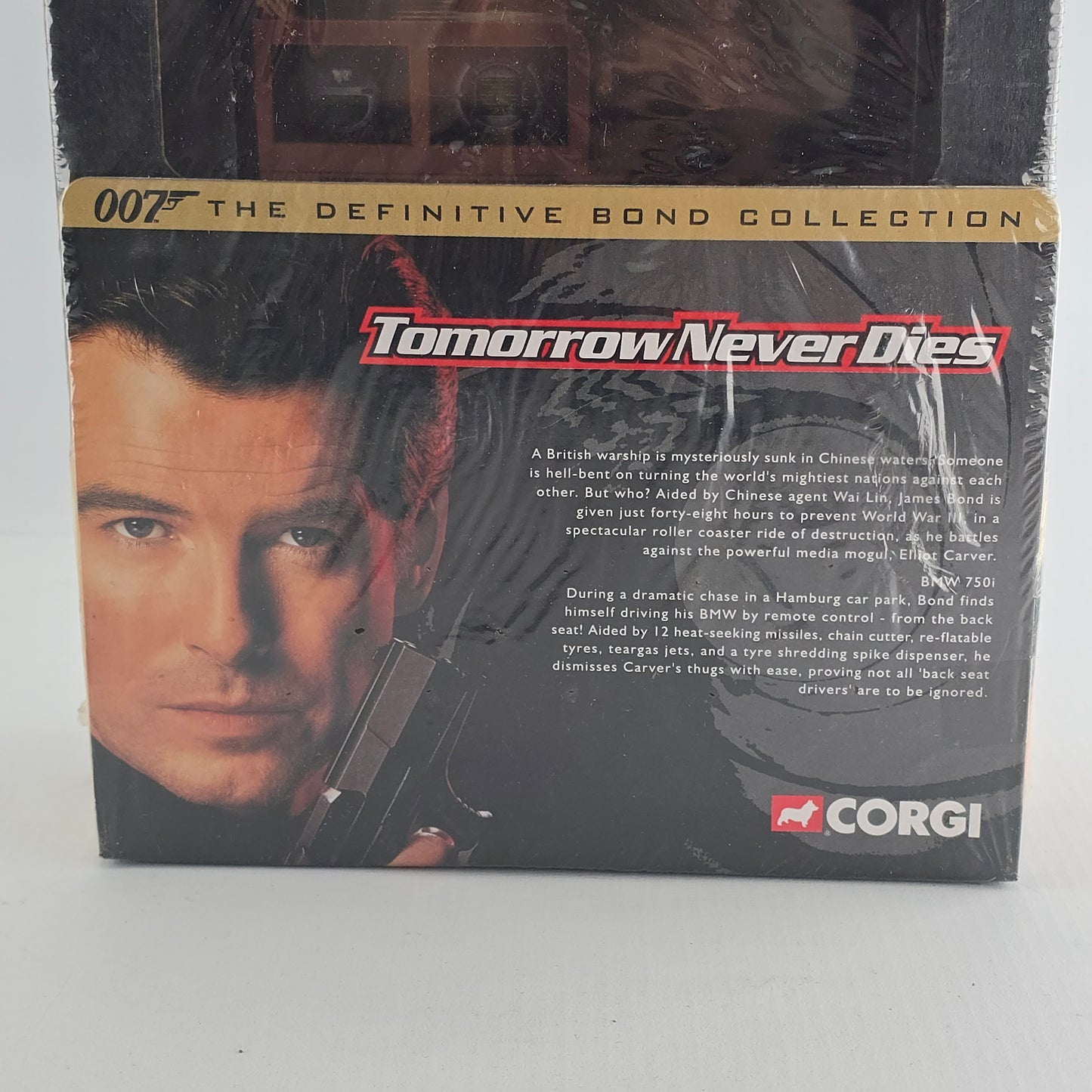 Tomorrow Never Dies 007 James bond DVD + BMW 750i grise  (réf.  05101) Z A