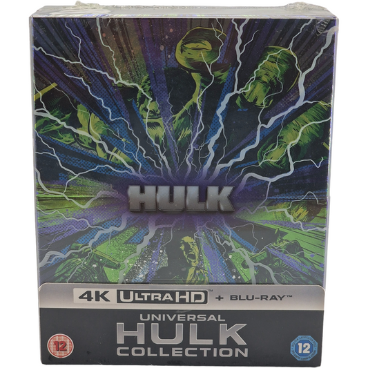 Universal Hulk Collection 4K Ultra HD+Blu-ray SteelBook 2 Films Zavvi Exclusif B