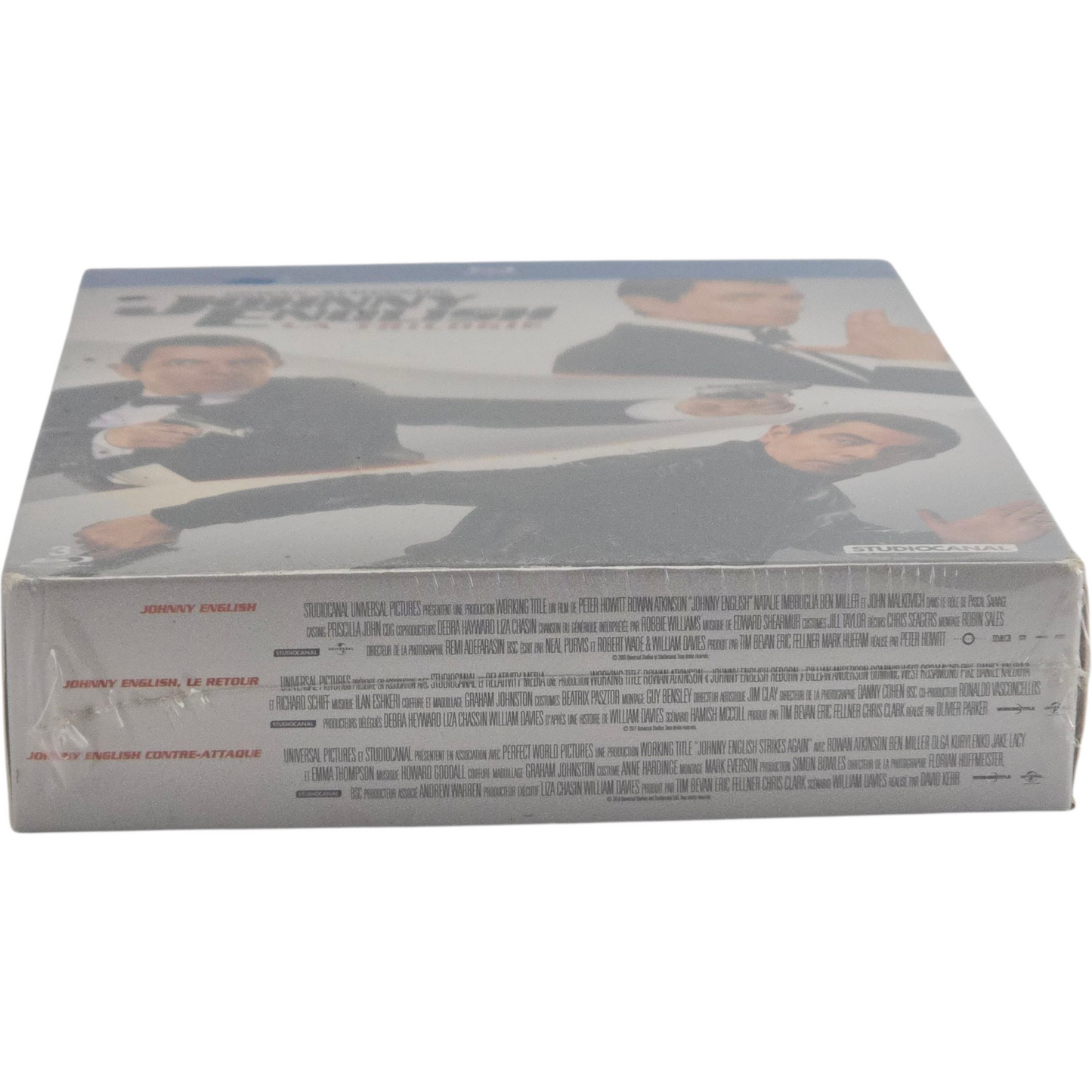 Johnny English-La trilogie Blu-Ray Rowan Atkinson Zone B