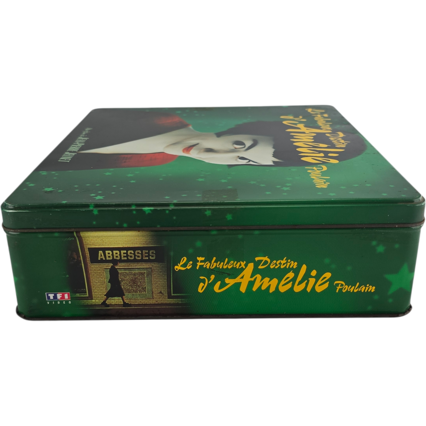 Amélie DVD + CD Metal Box DigiPack Collector's Cake Box" Tin Slipcover B