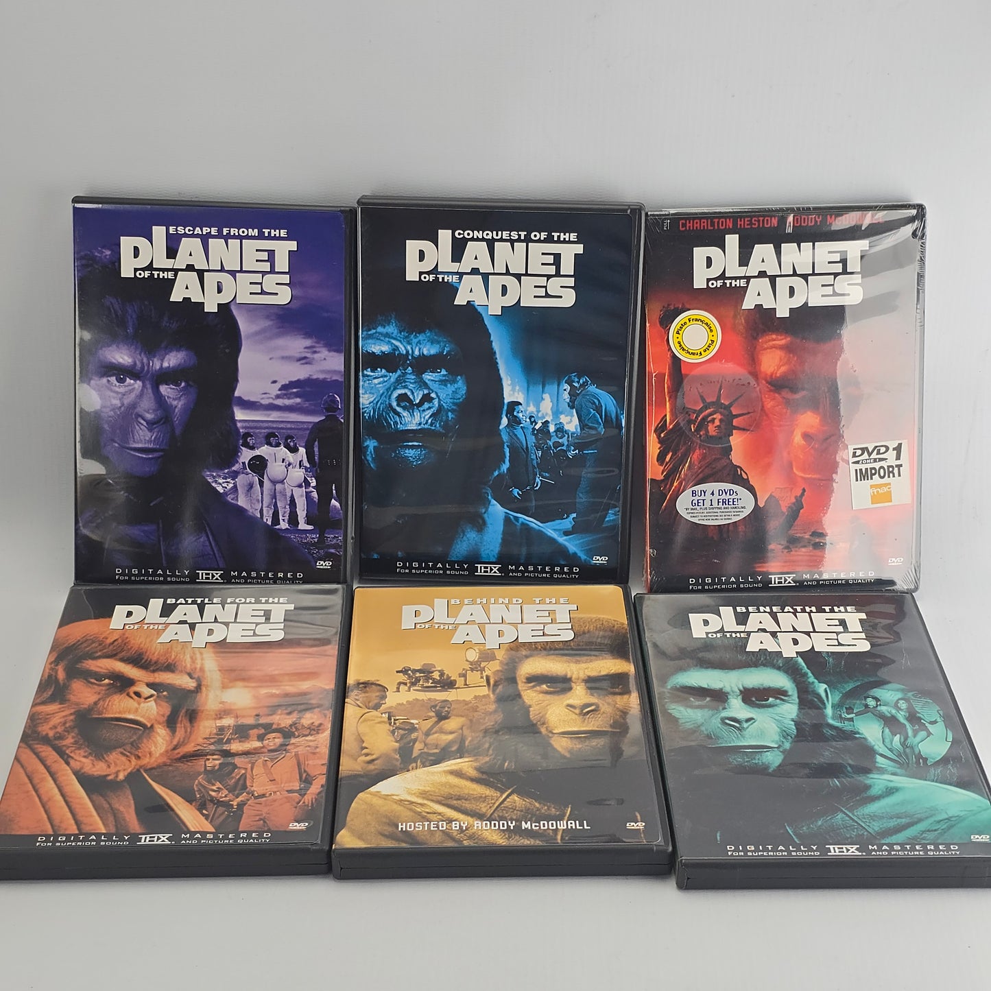Planet of the Apes: The Evolution DVD 6 Films Ltd Edition Zone 1 US Import