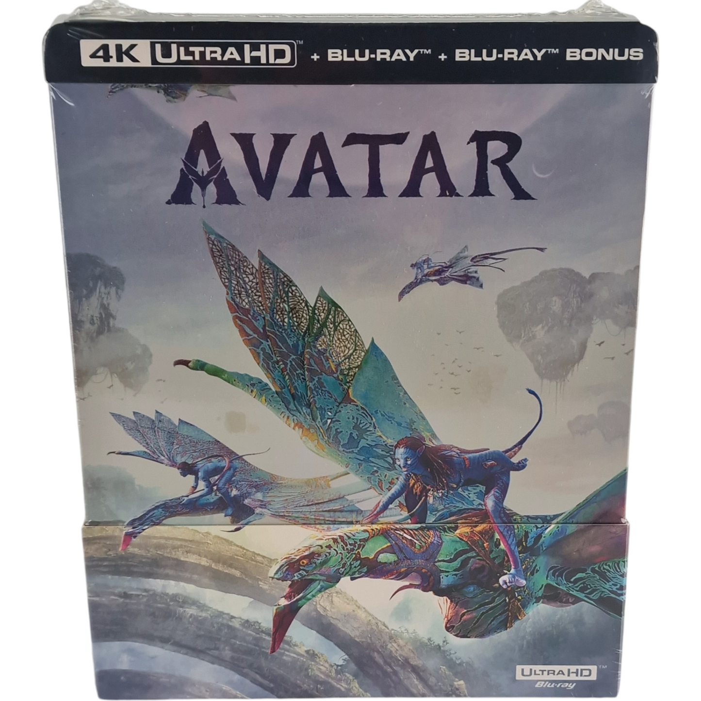 Avatar 2009 4K Ultra HD+Blu-ray Steelbook Édition limitée James Cameron Zone B