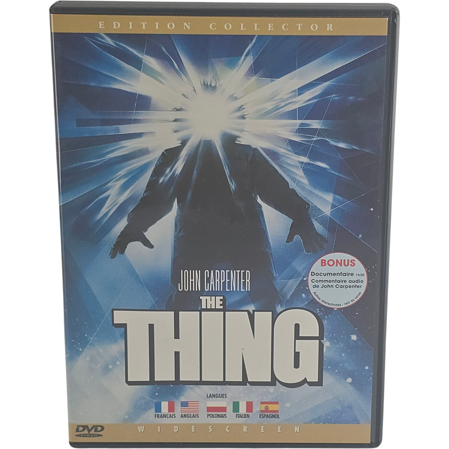 The Thing  DVD John Carpenter Kurt Russell  Zone 2 [ -18]