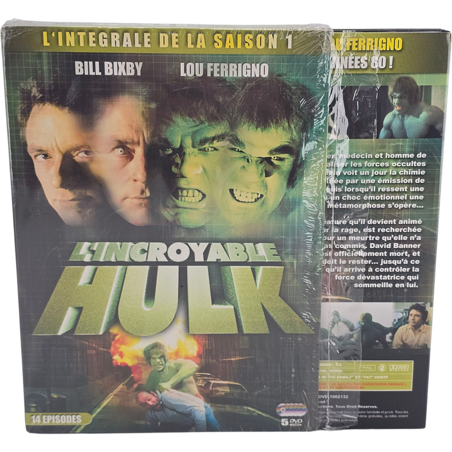 l'incroyable Hulk-Saison 5 DVD Bill Bixby, Lou Ferrigno  Zone 2