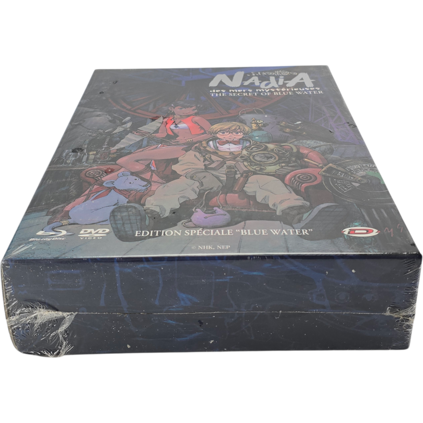 Nadia, le secret de l'eau bleue Blu-ray Collector A4 Limitée Artbook + Guidebook