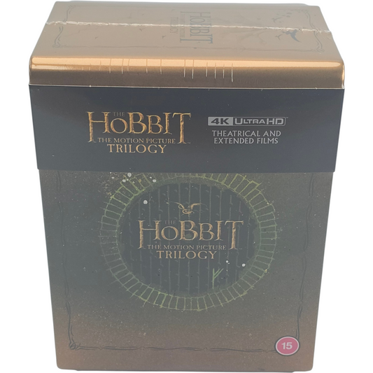The Hobbit: The Motion Picture Trilogy : Steelbook 4K Ultra HD   Extended B