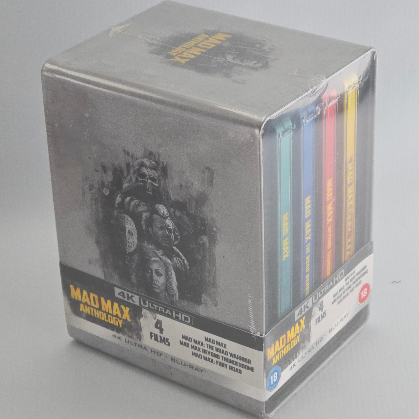 Mad Max Anthology 4K Ultra HD + Blu-ray SteelBook Ltd Zavvi 4 Films Zone Libre