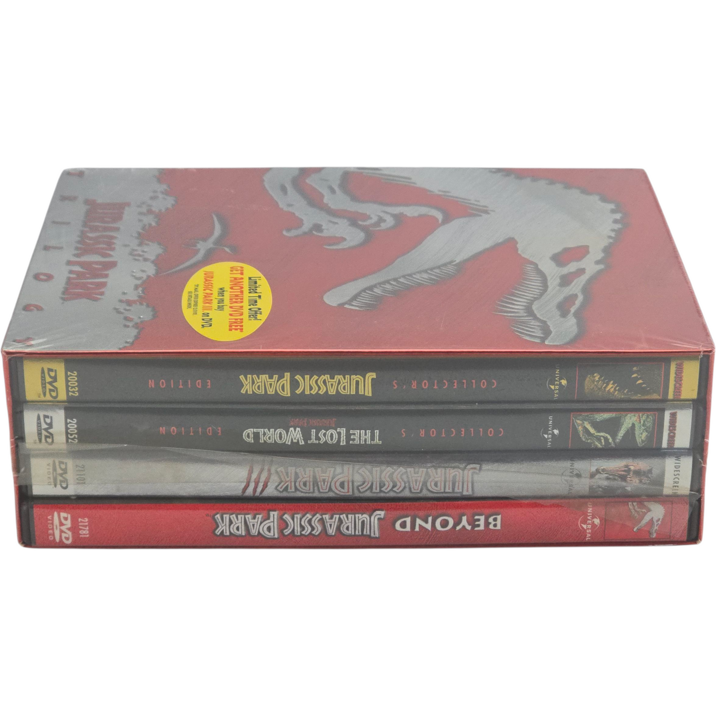 Jurassic Park Trilogy DVD (1993–2001) Steven Spielberg Zone 1 – Import USA