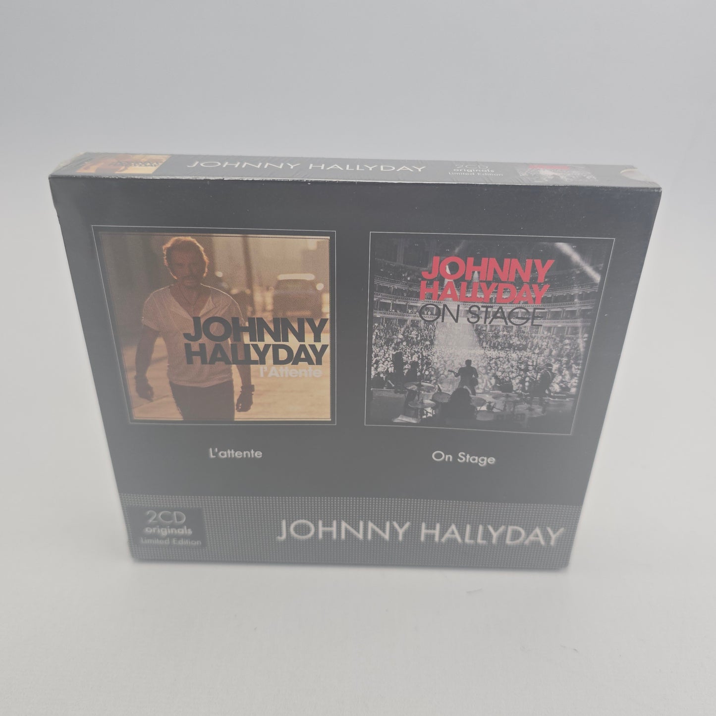 Johnny Hallyday L'Attente On Stage Coffret 3 CD Édition Limitée Rock Français