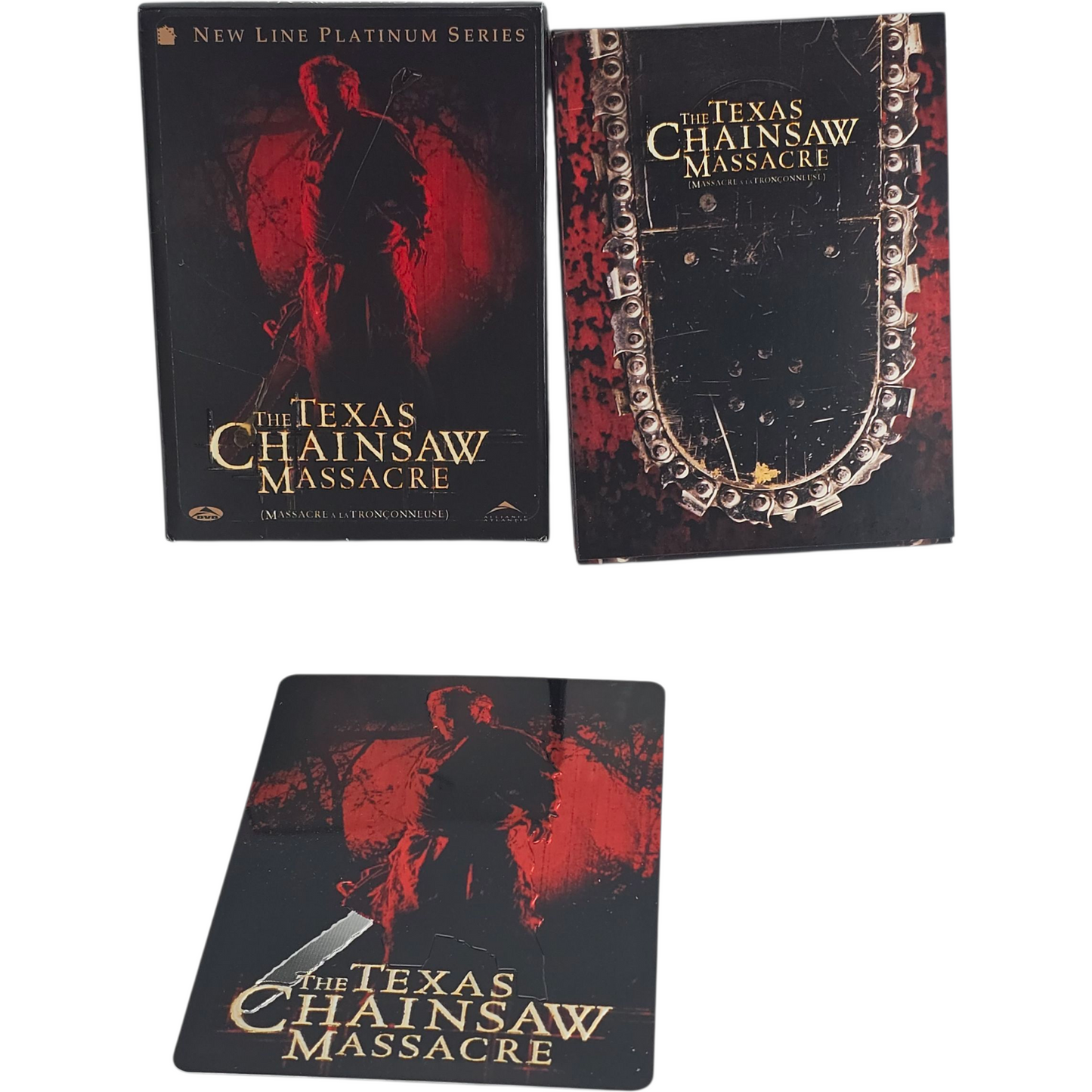The Texas Chainsaw Massacre DVD DigiPack Collector's Platinum Zone 1 [-18] US Import