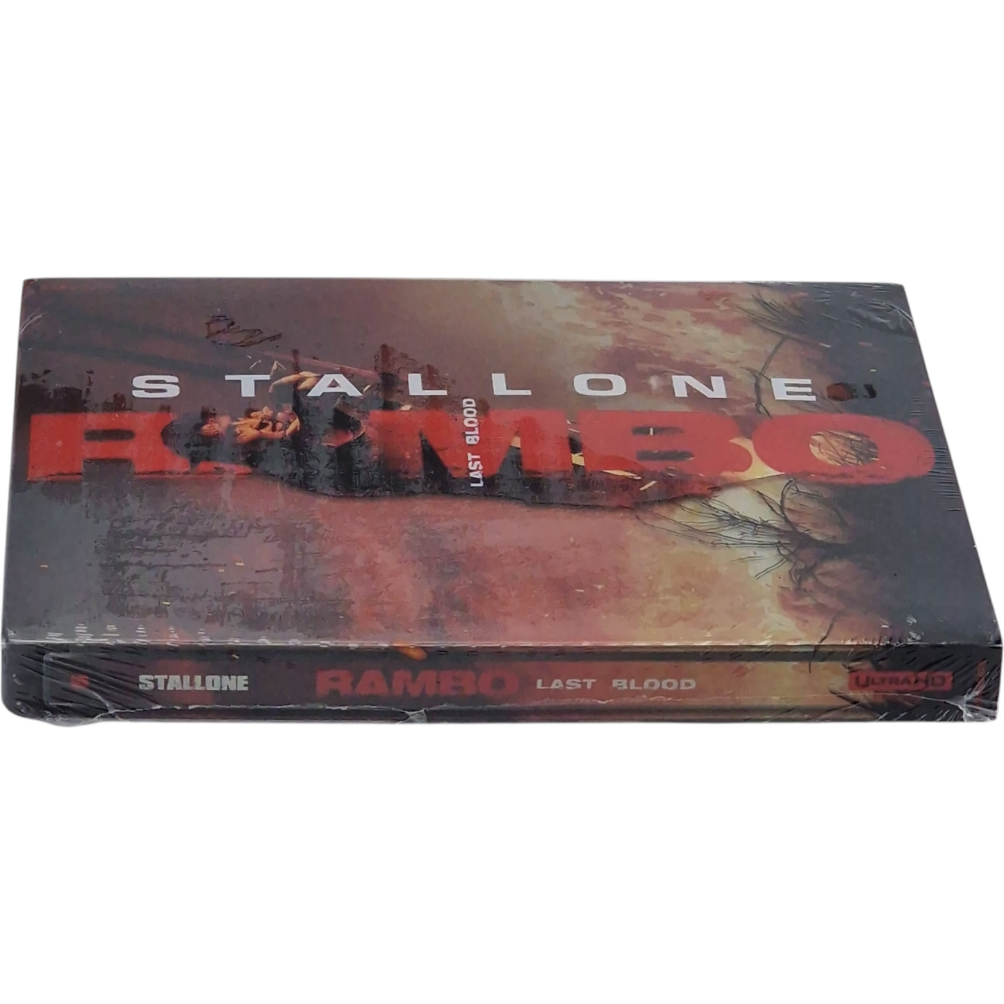 Rambo:Last Blood 4K Ultra HD + Blu-ray + Digital SteelBook Stallone Zone A  [-18]