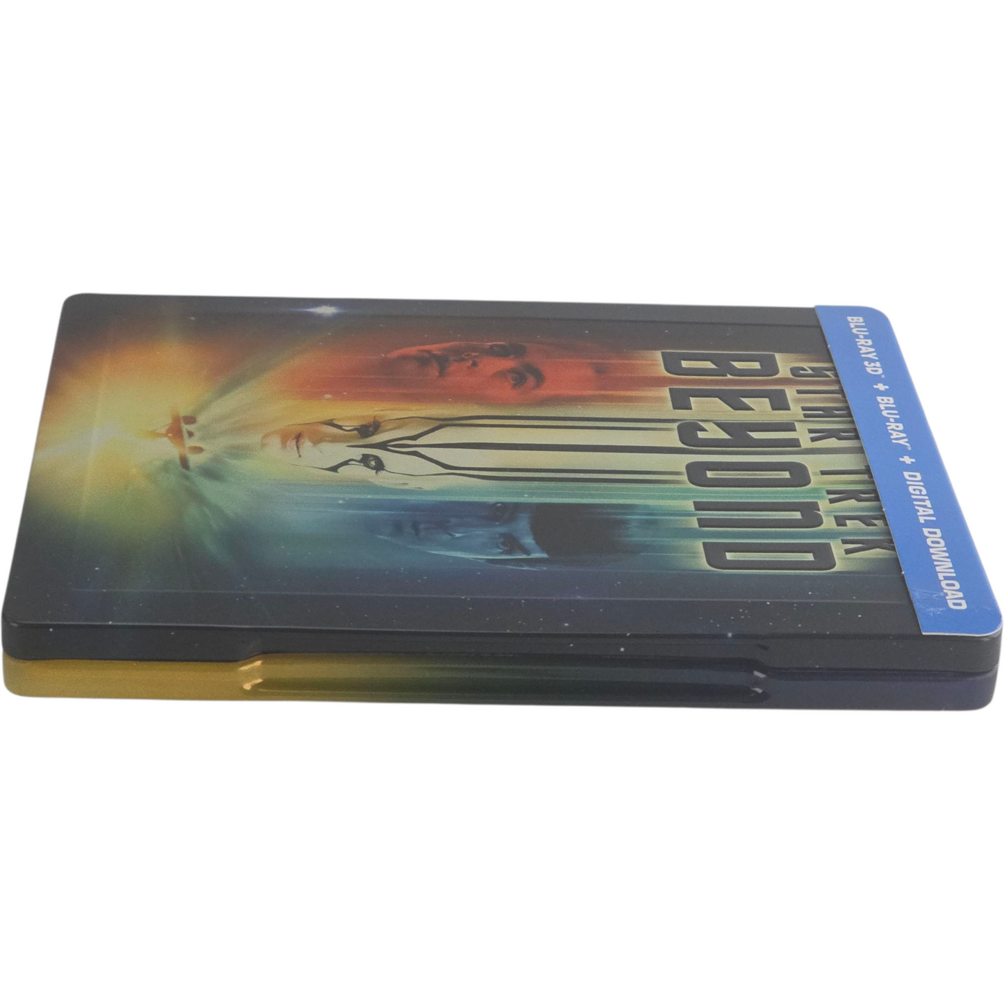 Star Trek Beyond Steelbook Débossé Blu-ray 3D + Blu-ray Chris Pine, Zone B