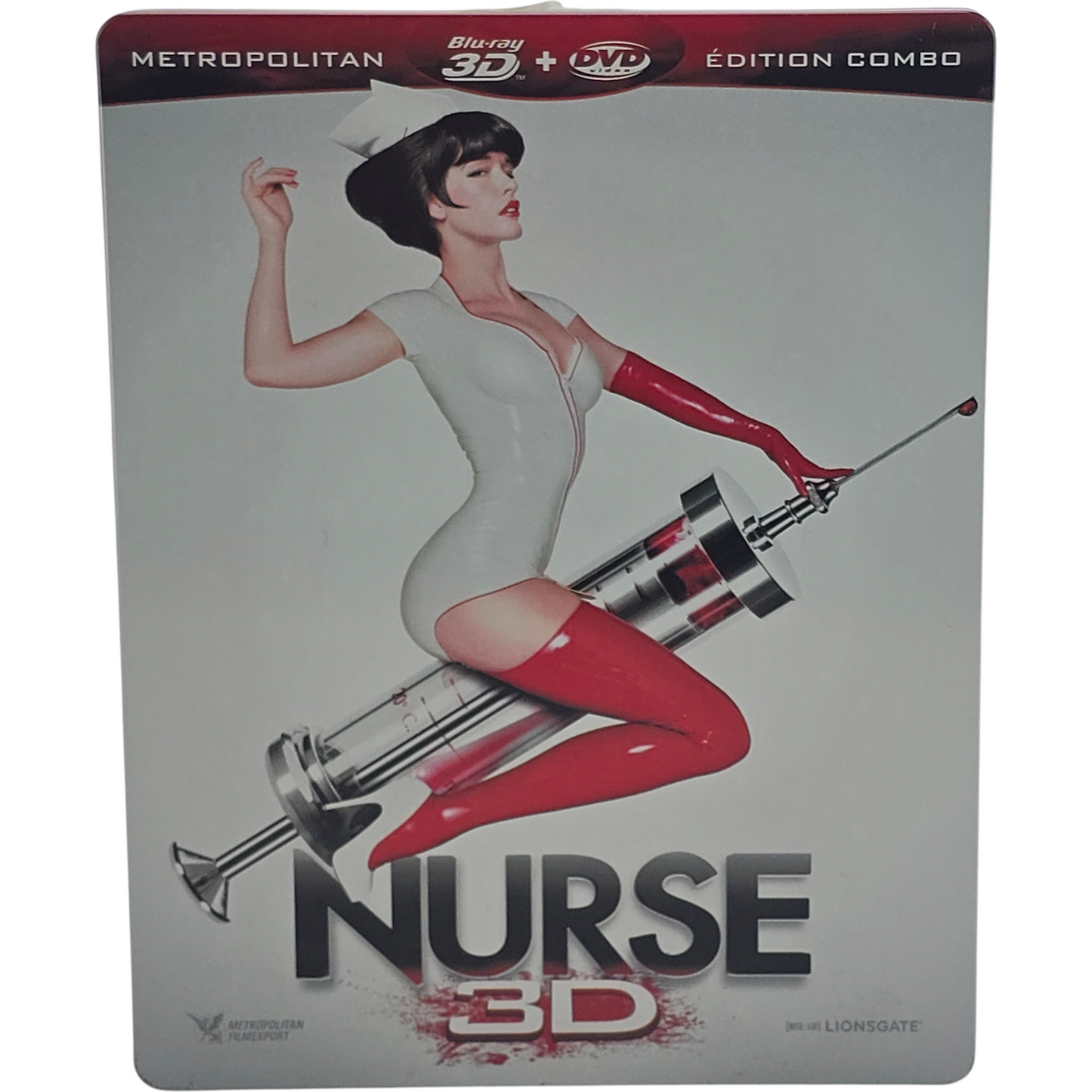 Nurse Steelbook Blu-ray 3D + Blu-ray + DVD Paz de la Huerta Zone B -18
