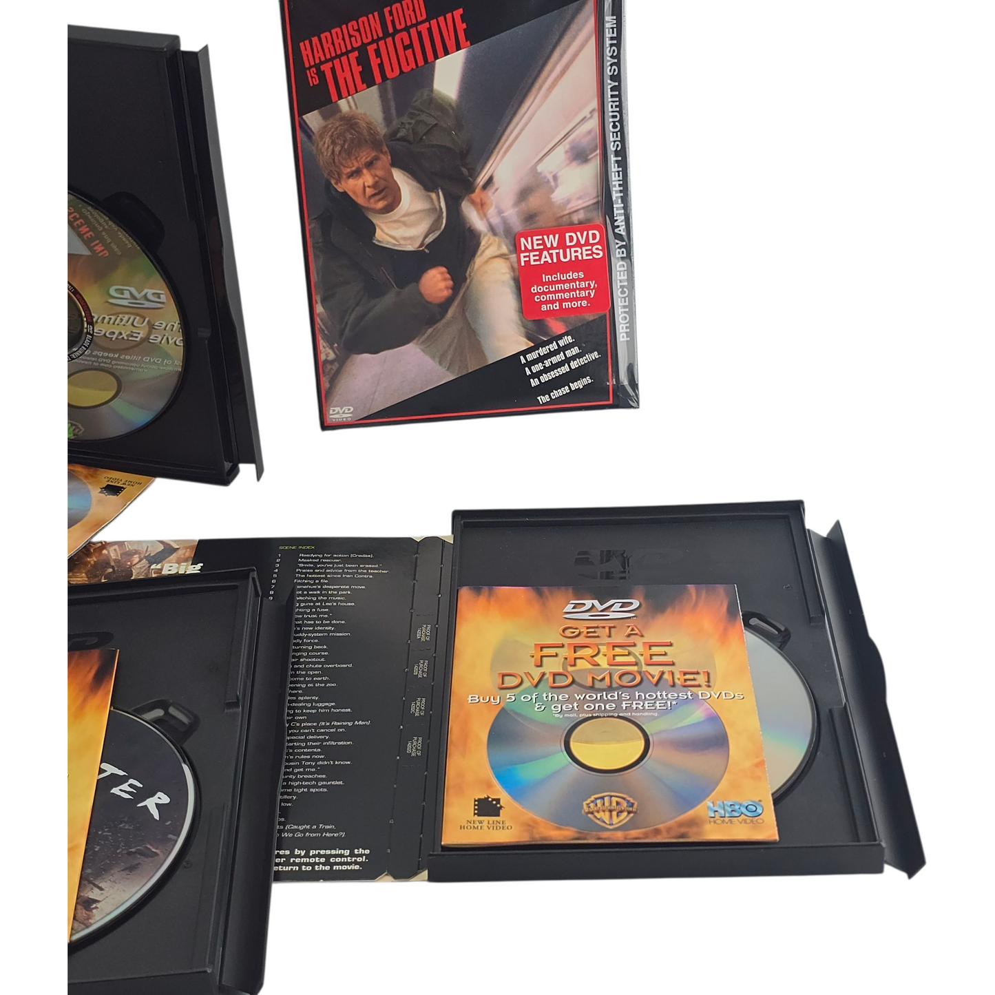 Action 4 Films: Eraser +The Fugitive+ Blade Runner +Twister DVD  Zone 1 US Import