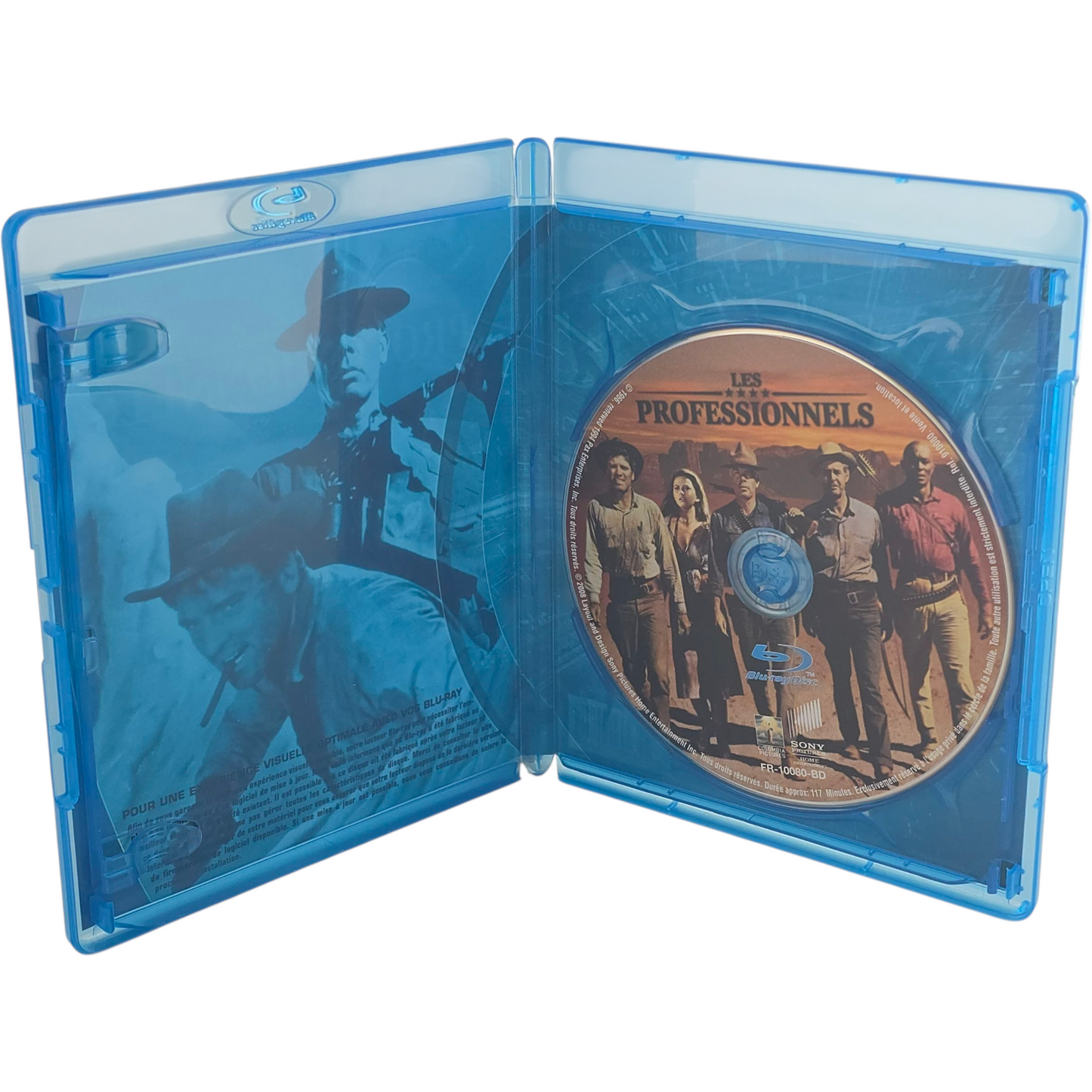 Les Professionnels Blu-ray Richard Brooks Avec Burt Lancaster Zone B