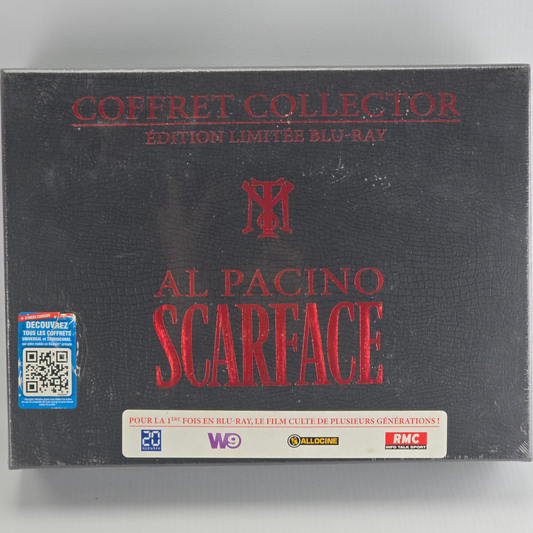 Scarface Coffret Collector Édition Limitée Blu-ray + DVD Brian De Palma Zone B