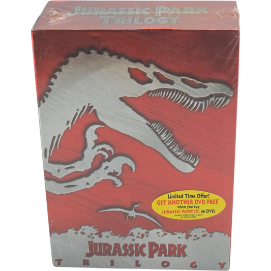 Jurassic Park Trilogy DVD (1993–2001) Steven Spielberg Zone 1 – Import USA
