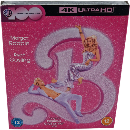 Barbie 4K Ultra HD +[ étui] Édition Limitée Margot Robbie, Ryan Gosling Libre