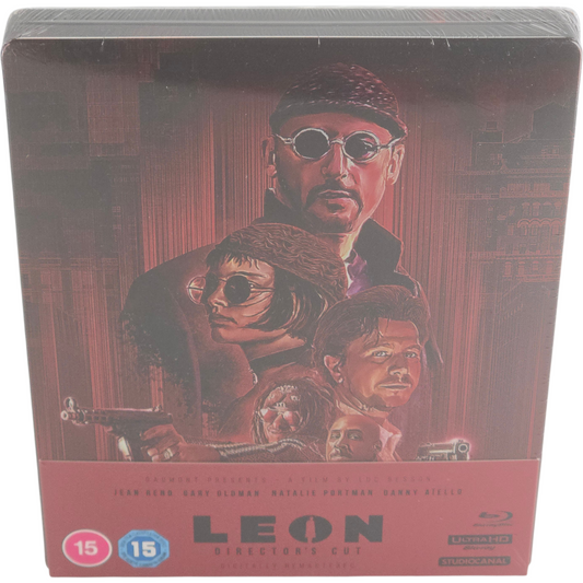 Leon Director's Cut  4K Ultra HD + Blu-ray SteelBook Zavvi Ltd Edt 600 Ex Zone B