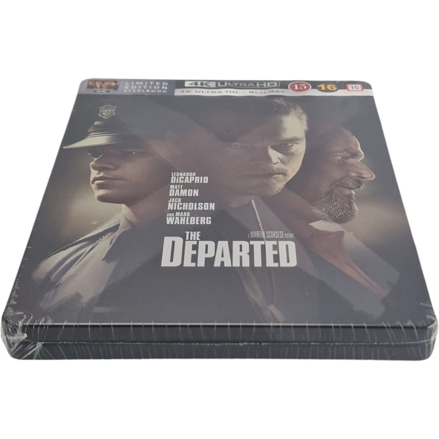 The Departed 4K Ultra HD +Blu-ray Steelbook Leonardo DiCaprio,Matt Damon Zone B
