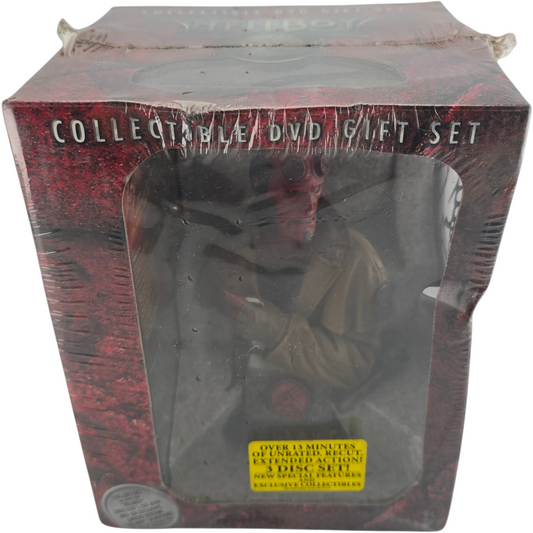 Hellboy DVD Director's Cut  Gift Set Collector's Limited + Figurine  Zone 1