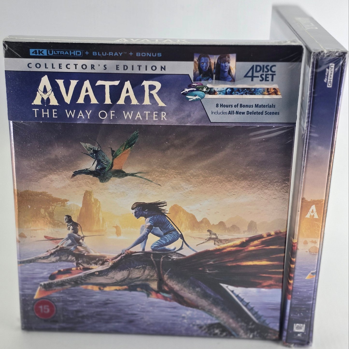 Avatar:The Way of Water DigiPack 4K HD+Blu-ray Collector's 4 Disques Libre