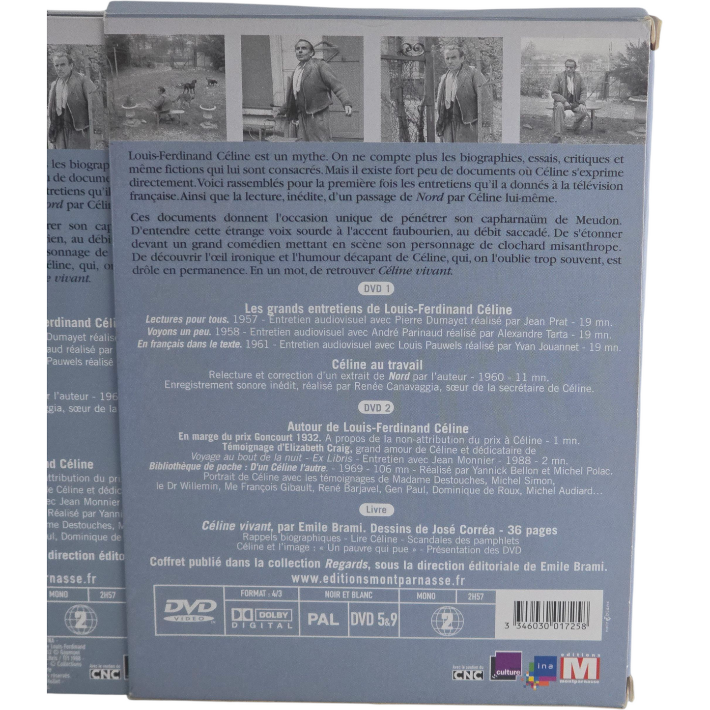 Céline Vivant DVD Édition Collector de Pierre Dumayet  Zone 2