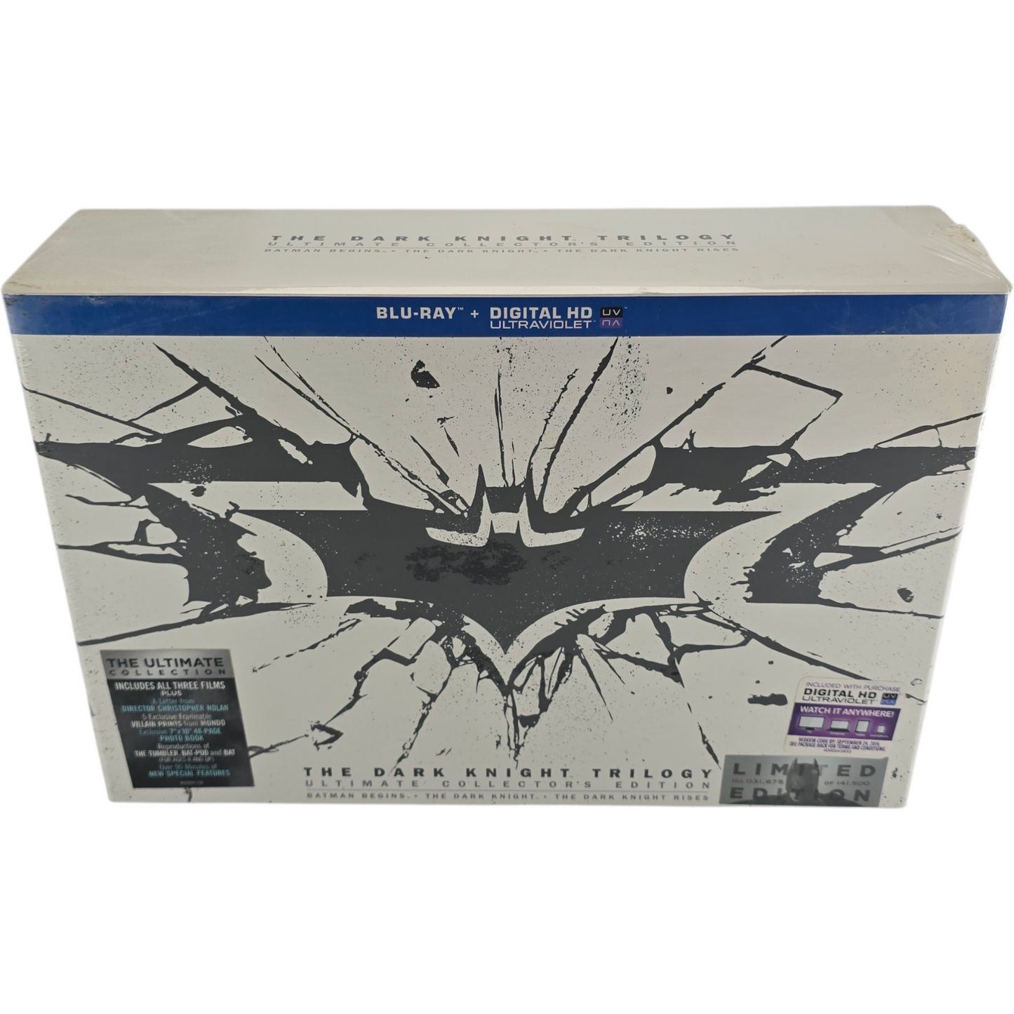 The Dark Knight Trilogy Blu-ray  Ultimate Collector's Edtion Zone Libre