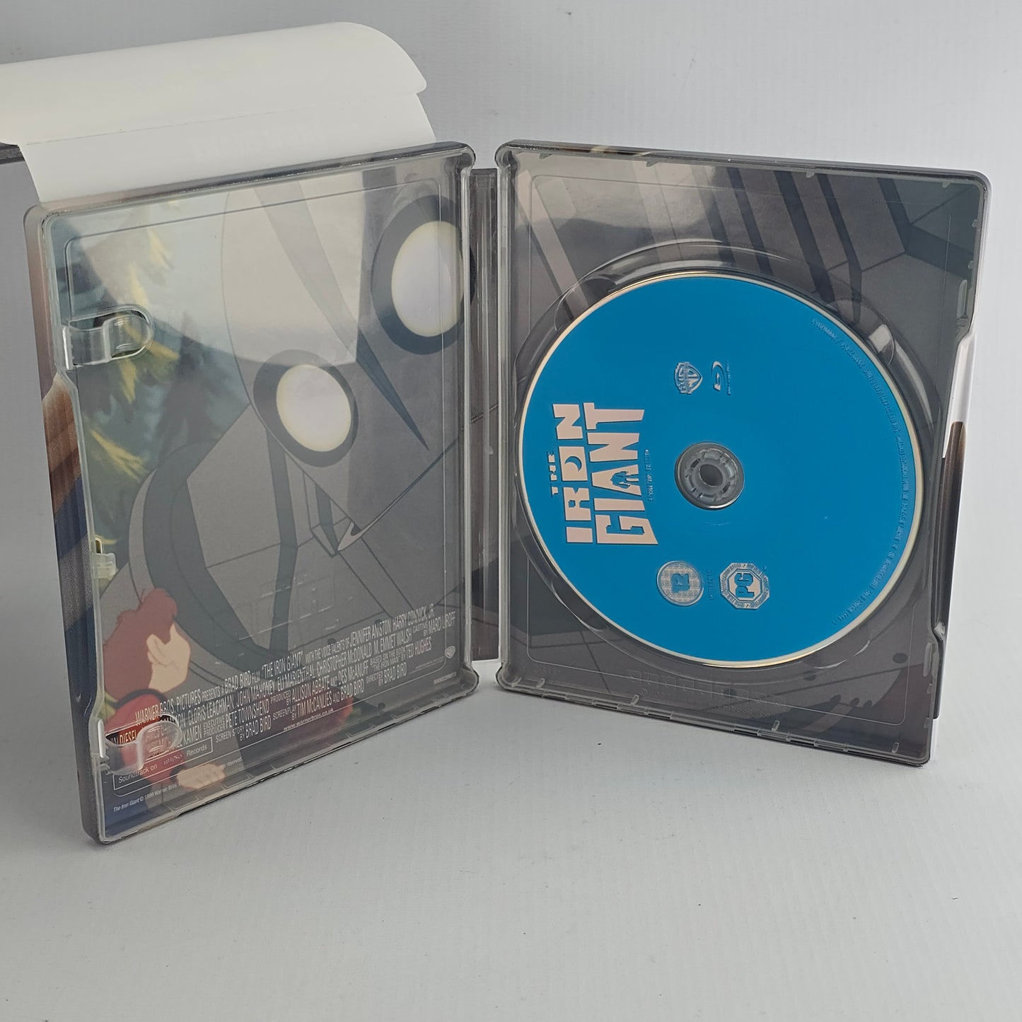 The Iron Giant Steelbook Blu-ray Zavvi Exclusive 2017 Limited Edition Zone B